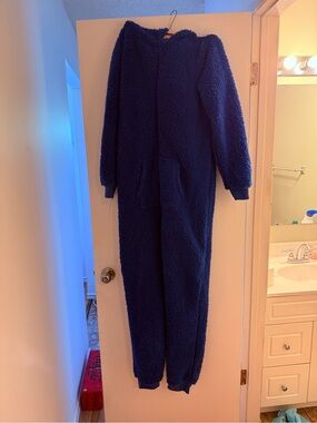 Adult Plush Cookie Monster Costume